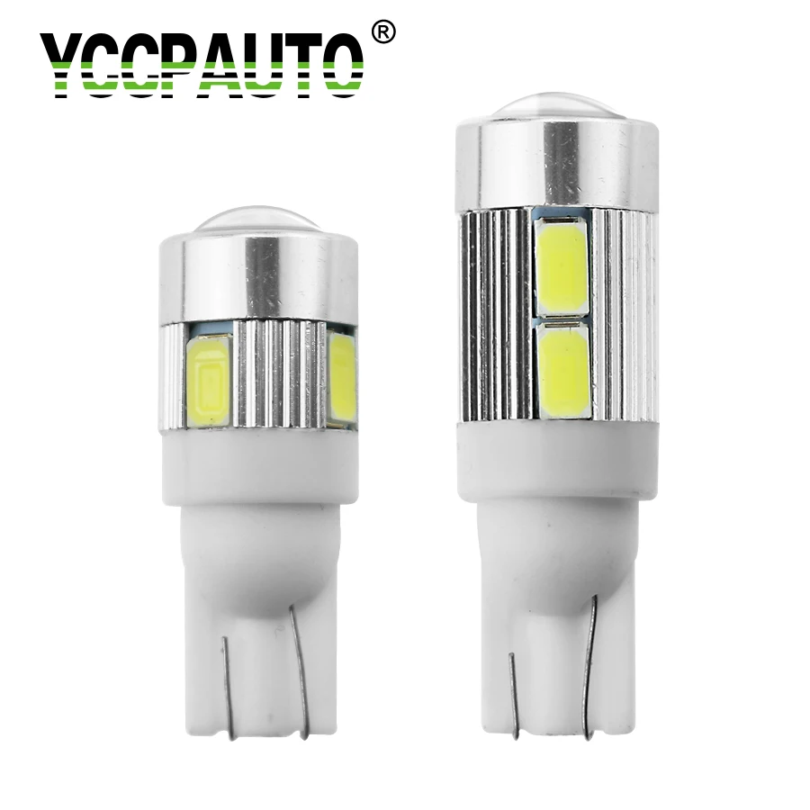 YCCPAUTO T10 LED 194 W5W Car License Plate Lights Turn Signal Light White Bulb 5630 SMD Parking Projector Lens Side Lamp 1PCS
YCCPAUTO T10 LED 194 W5W Car License Plate Lights Turn Signal Light White Bulb 5630 SMD Parking Projector Lens Side Lamp 1PCS