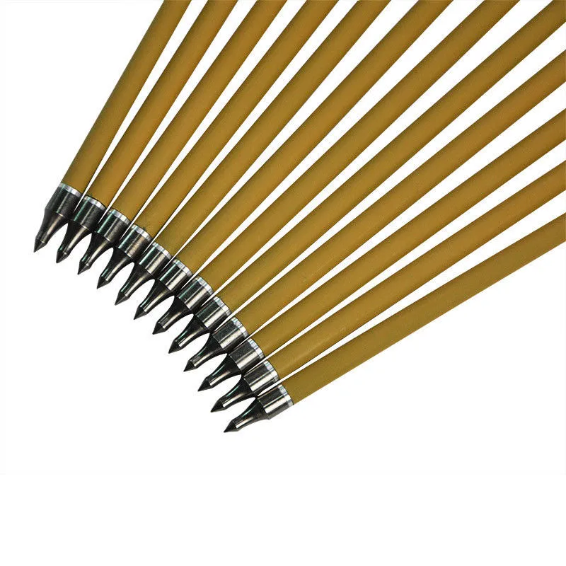 10Pcs 30" Carbon Arrows SP450 Wooden Skin Shaft 4" Feather Replaceable Broadheads Camping Target Shooting Archery Accessories
10Pcs 30" Carbon Arrows SP450 Wooden Skin Shaft 4" Feather Replaceable Broadheads Camping Target Shooting Archery Accessories