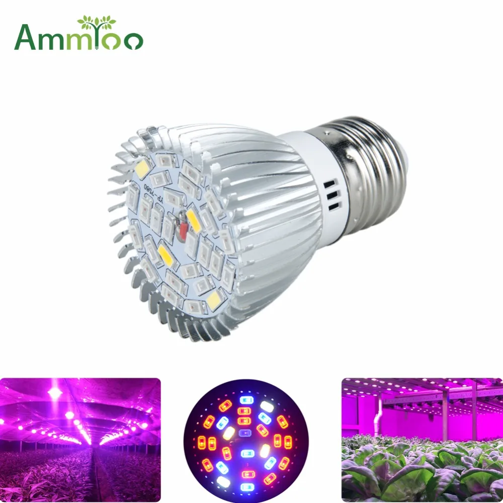 E27 E14 GU10 Full Spectrum Led Grow Light Lamp AC 110V 220V Red Blue UV IR Led Growing Plant Bulbs For Seeding Vegetables Growth
E27 E14 GU10 Full Spectrum Led Grow Light Lamp AC 110V 220V Red Blue UV IR Led Growing Plant Bulbs For Seeding Vegetables Growth