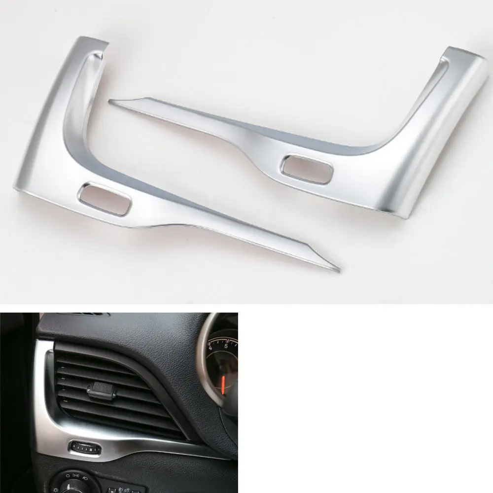 BBQ@FUKA 2 x Auto Car Air Conditioning AC Vent Outlet Frame Decorative Strip Trim Styling Sticker Fit For 2016 Cherokee
BBQ@FUKA 2 x Auto Car Air Conditioning AC Vent Outlet Frame Decorative Strip Trim Styling Sticker Fit For 2016 Cherokee