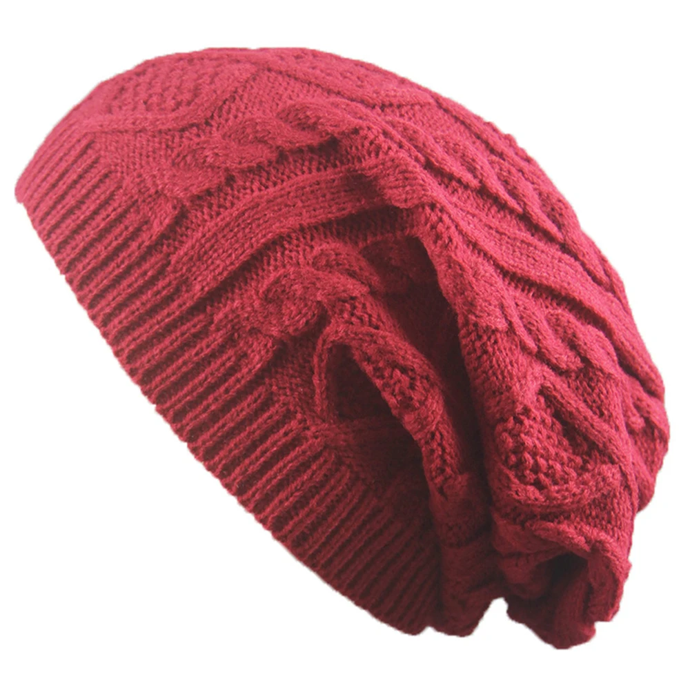 Women Hats Faux Wool Twist Design Hats Knitted Screw Thread Skull Beanie Cap Female Outdoor Caps Harajuku Casual Chapeau Winter
Women Hats Faux Wool Twist Design Hats Knitted Screw Thread Skull Beanie Cap Female Outdoor Caps Harajuku Casual Chapeau Winter