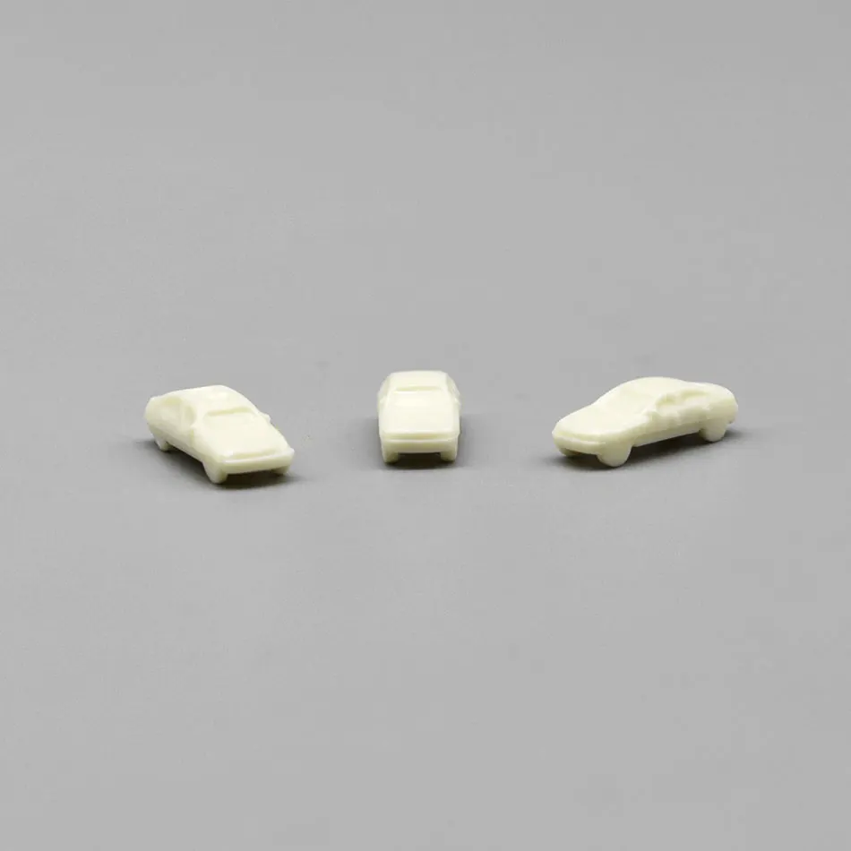 Scale 1:300 White Model car model train layout mini plastic resin model car 300pcs
Scale 1:300 White Model car model train layout mini plastic resin model car 300pcs