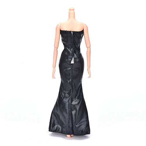 Fashion Sexy Black Paillette Fishtail Dress Party Gown Original Princess Clothes For Girl Doll
Fashion Sexy Black Paillette Fishtail Dress Party Gown Original Princess Clothes For Girl Doll