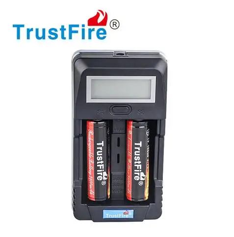 TrustFire TR-011 Digital Smart LCD Display Li-ion Battery Charger + 2 x TrustFire Protected 18650 3.7V 2400mAh Lithium Batteries
TrustFire TR-011 Digital Smart LCD Display Li-ion Battery Charger + 2 x TrustFire Protected 18650 3.7V 2400mAh Lithium Batteries