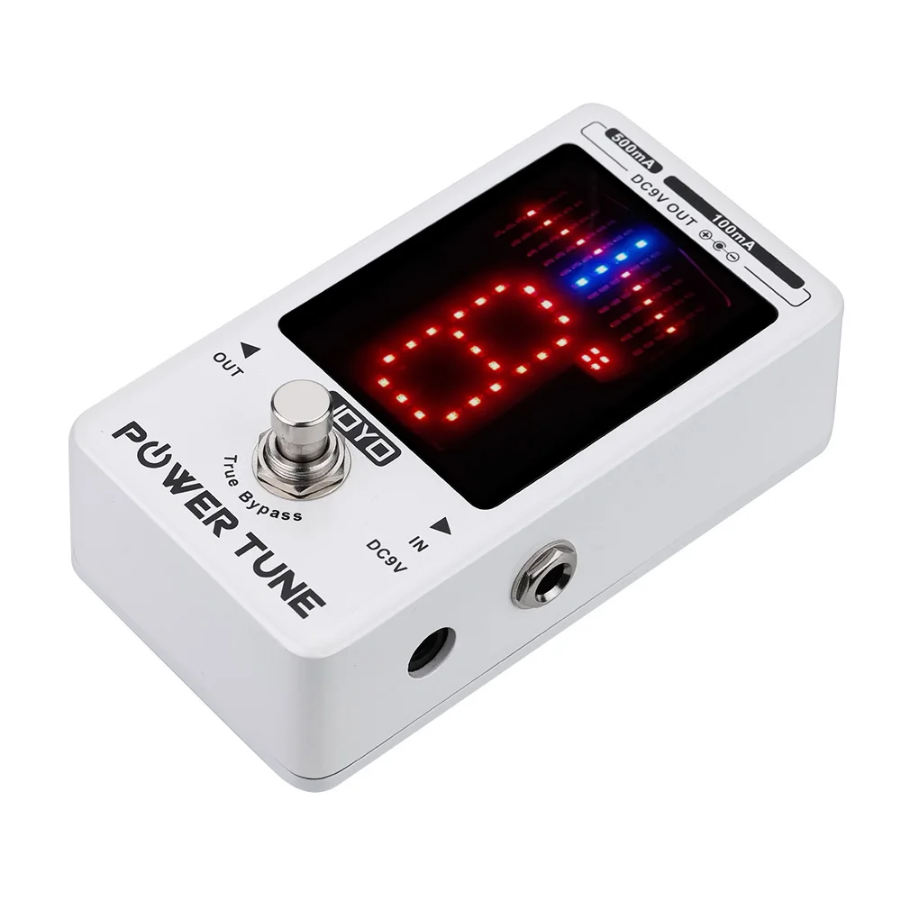 JOYO Power Tune True Bypass Электрический тюнер бас-гитары и 8 портов мульти-источник питания поставщика эффект
JOYO Power Tune True Bypass Электрический тюнер бас-гитары и 8 портов мульти-источник питания поставщика эффект