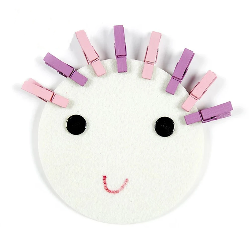 New DIY Handmade Clip Materials Montessori Kindergarten Children Early Education Toy
New DIY Handmade Clip Materials Montessori Kindergarten Children Early Education Toy