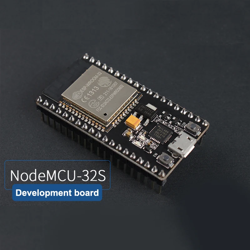 NodeMCU 32S Lua WiFi 520KBytes Интернет вещей макетная плата серийный модуль WiFi на основе ESP32
NodeMCU 32S Lua WiFi 520KBytes Интернет вещей макетная плата серийный модуль WiFi на основе ESP32
