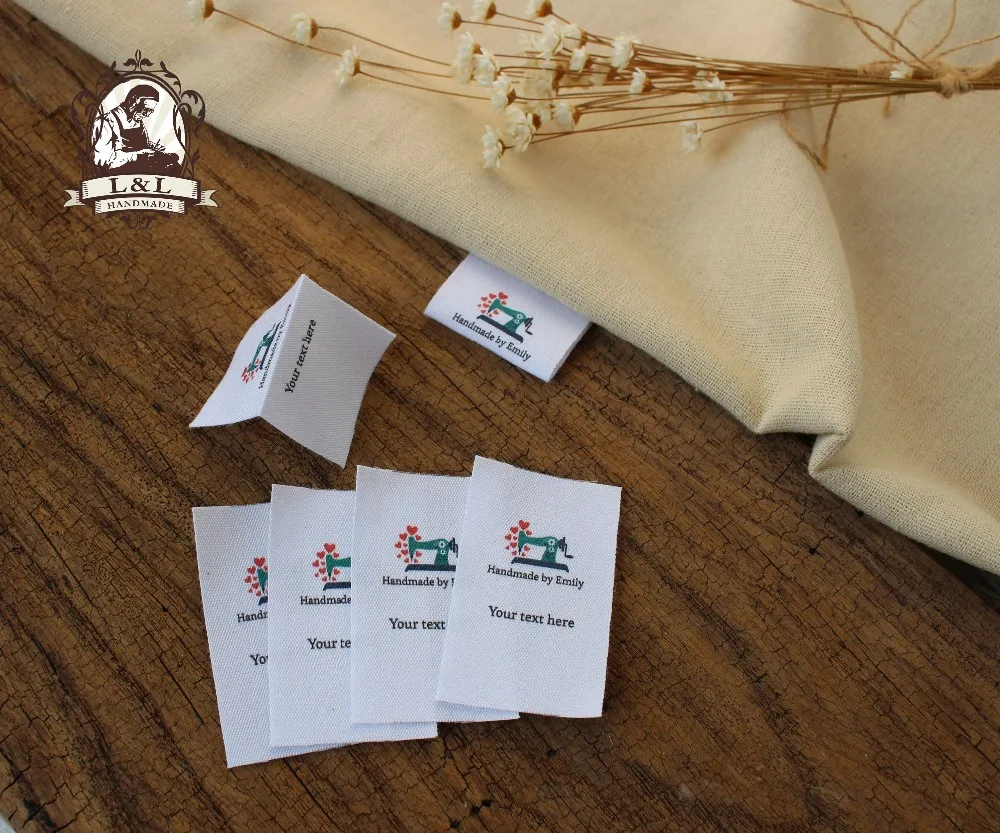 Custom Folded Sewing Labels, Handmade labels, Country, name, date, manufacturing area... Cotton Ribbon Tags (MD528)
Custom Folded Sewing Labels, Handmade labels, Country, name, date, manufacturing area... Cotton Ribbon Tags (MD528)