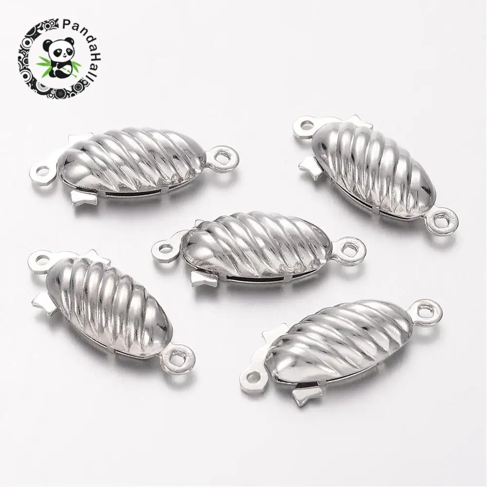 50Sets Oval Brass Fishhook Clasps Nickel Free Metal Jewelry Findings for DIY, 22x9x5mm, hole: 2mm
50Sets Oval Brass Fishhook Clasps Nickel Free Metal Jewelry Findings for DIY, 22x9x5mm, hole: 2mm
