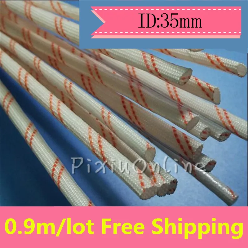 ID:35MM 0.9Meter YL456b High Temperature Sleeve Alkali-free Glass Fiber Tube Power Cord Bushing Wire Casing 2/4/6/8/10/12/14/16
ID:35MM 0.9Meter YL456b High Temperature Sleeve Alkali-free Glass Fiber Tube Power Cord Bushing Wire Casing 2/4/6/8/10/12/14/16