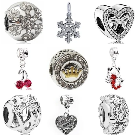Btuamb New Fashion Heart Dragonfly Maple Leaf Rabbit Flower Charms Beads Fit Pandora Bracelets Necklaces for Women DIY Jewelry
Btuamb New Fashion Heart Dragonfly Maple Leaf Rabbit Flower Charms Beads Fit Pandora Bracelets Necklaces for Women DIY Jewelry