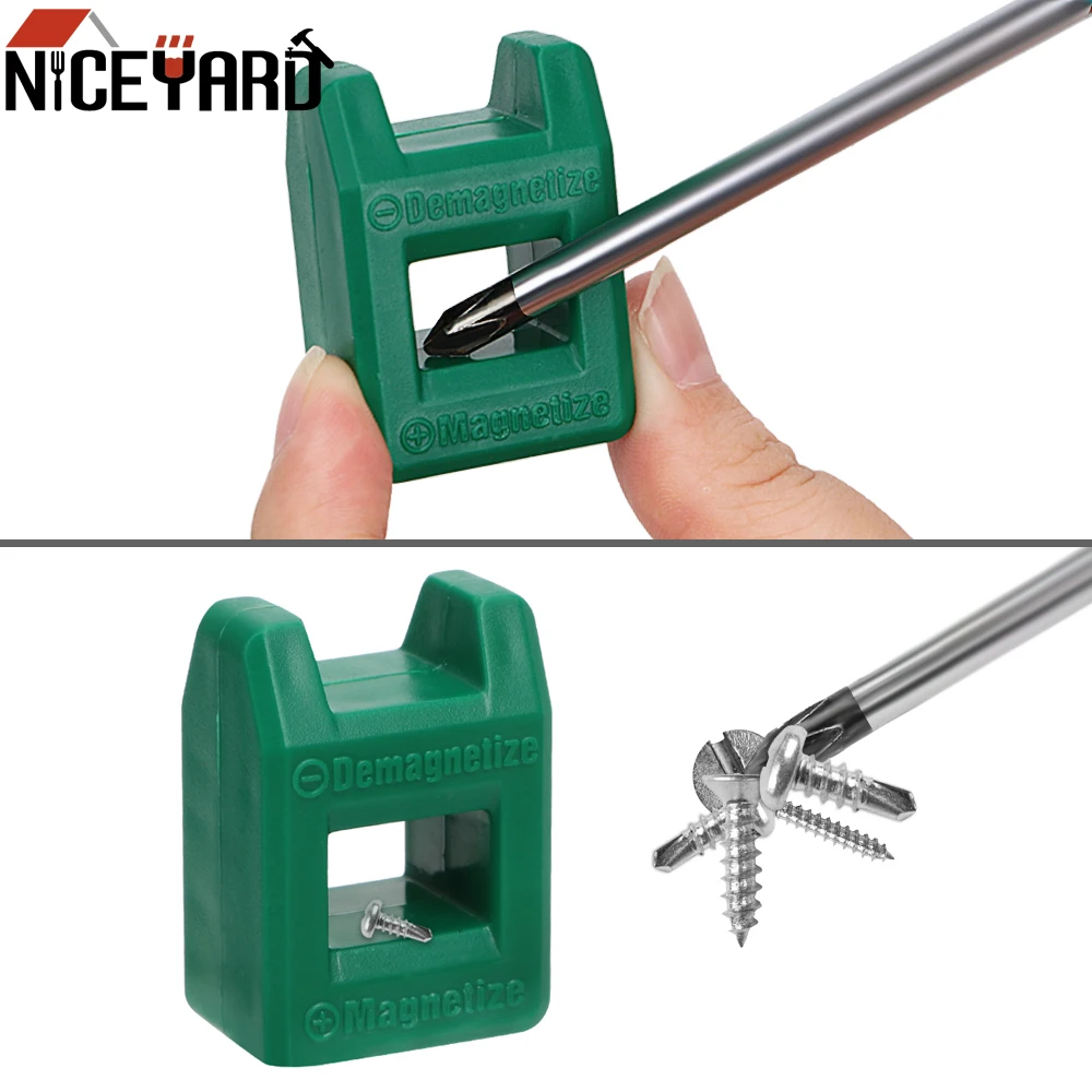 Mini 2 in 1 Screwdriver Tool Porcelain Demagnetizer Magnetizer Degausser Powerful Quickly Porcelain Demagnetization Filling
Mini 2 in 1 Screwdriver Tool Porcelain Demagnetizer Magnetizer Degausser Powerful Quickly Porcelain Demagnetization Filling