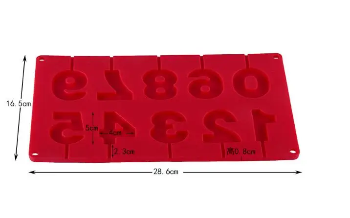 1PC 0-9 Number Silicone Cake Mold Cake Decorating Tool Confeitaria Maker Biscuit cookie mold Bakeware Pastry Tool LB 394
1PC 0-9 Number Silicone Cake Mold Cake Decorating Tool Confeitaria Maker Biscuit cookie mold Bakeware Pastry Tool LB 394