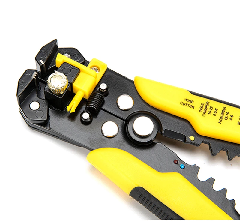 Professional Pliers Cable Wire Stripper Cutter Crimper Automatic Multifunctional TAB Terminal Crimping Stripping Plier Tools
Professional Pliers Cable Wire Stripper Cutter Crimper Automatic Multifunctional TAB Terminal Crimping Stripping Plier Tools