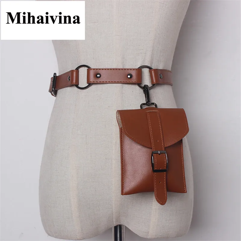 Mihaivina Fashion Women Bag High Quality Leather Waist Bags Pouch Fanny Pack Wallet Holder Women Vintage Belt Bag
Mihaivina Fashion Women Bag High Quality Leather Waist Bags Pouch Fanny Pack Wallet Holder Women Vintage Belt Bag
