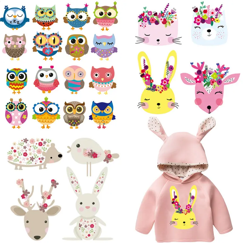flower cat rabbit iron patches for kids baby infant clothing stickers heat transfert girls dress hoodies thermocollant vetement
flower cat rabbit iron patches for kids baby infant clothing stickers heat transfert girls dress hoodies thermocollant vetement