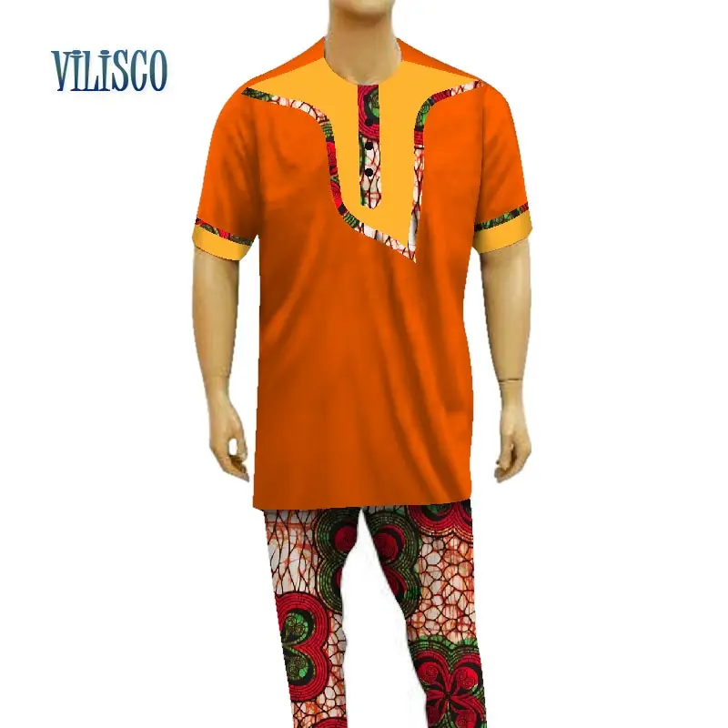 Dashiki African Tops and Pants Sets Clothes Plus Size Mens African Bazin Riche Print Patchwork Shirt Pants Sets Clothing WYN367
Dashiki African Tops and Pants Sets Clothes Plus Size Mens African Bazin Riche Print Patchwork Shirt Pants Sets Clothing WYN367