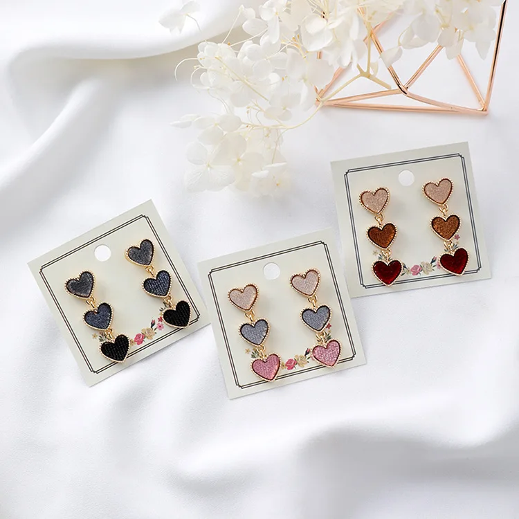 MENGJIQIAO 2018 Fashion New Year Gift Heart Love Earrings For Women Velvet Long Drop Earrings Pendientes Brincos
MENGJIQIAO 2018 Fashion New Year Gift Heart Love Earrings For Women Velvet Long Drop Earrings Pendientes Brincos