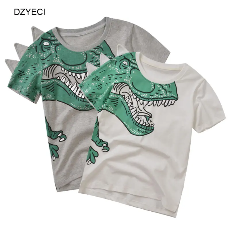DZYECI Summer Dinosaur T Shirt For Baby Boy Top Clothes Kid Cotton Print Boutique Tee Children Cartoon T-shirt Clothing 2-8 Year
DZYECI Summer Dinosaur T Shirt For Baby Boy Top Clothes Kid Cotton Print Boutique Tee Children Cartoon T-shirt Clothing 2-8 Year