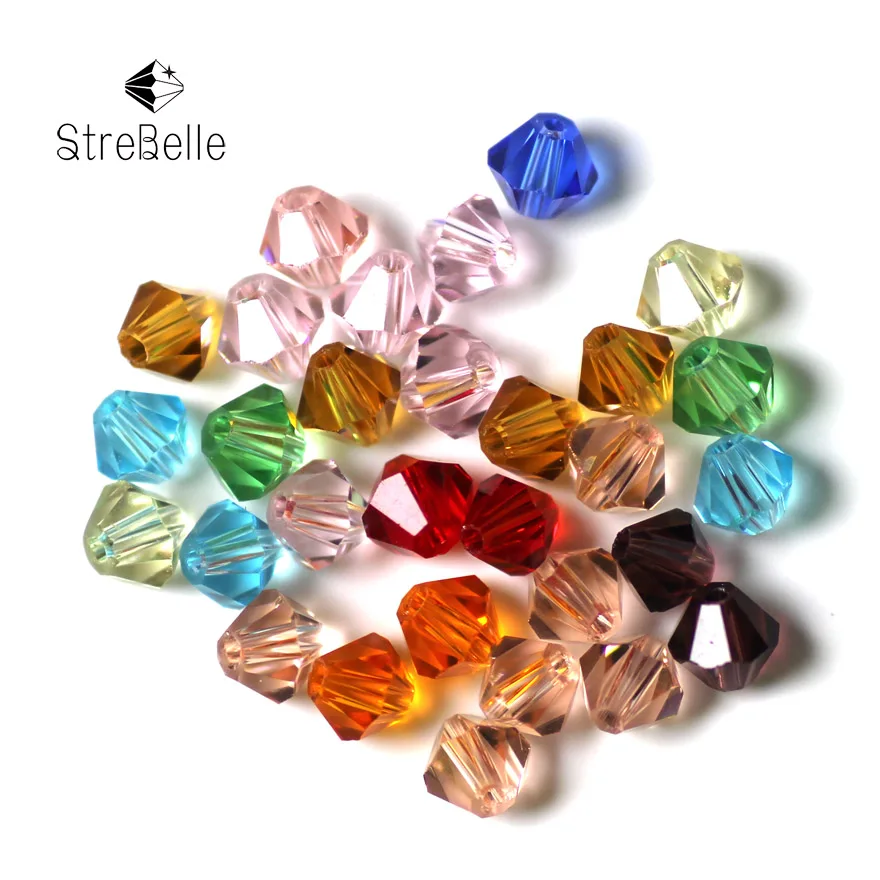 StreBelle Wholesale 6mm 200pcs/Lot Bicone Beads Glass Crystal Glass Beads 5301 Bicone Drop-shipping
StreBelle Wholesale 6mm 200pcs/Lot Bicone Beads Glass Crystal Glass Beads 5301 Bicone Drop-shipping
