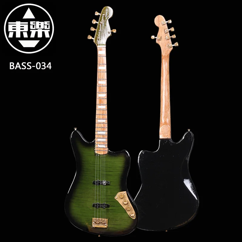 Wooden Handcrafted Miniature Guitar Model Bass-034 Bass Guitar Display with Case and Stand (Not Actual Bass! for Display Only!)
Wooden Handcrafted Miniature Guitar Model Bass-034 Bass Guitar Display with Case and Stand (Not Actual Bass! for Display Only!)