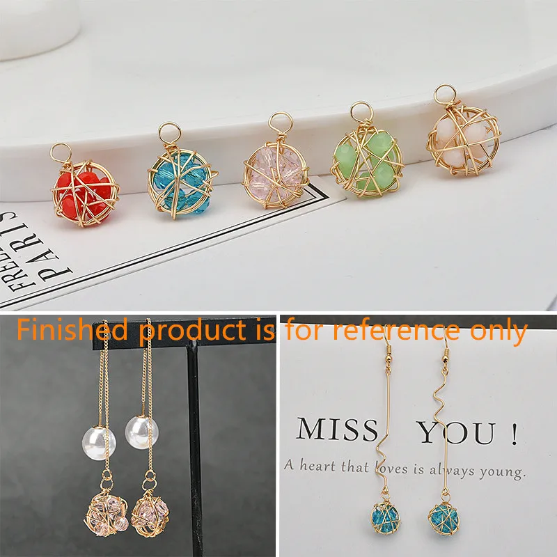 Creativity style Imitation crystal beads core deccoration alloy Wire around rounds floating locket charms diy jewelry pendants
Creativity style Imitation crystal beads core deccoration alloy Wire around rounds floating locket charms diy jewelry pendants
