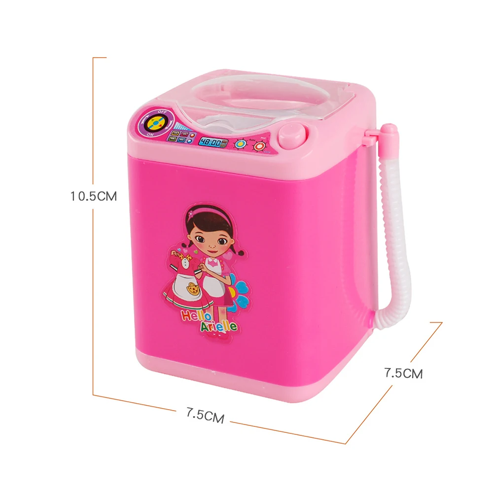 2019 Mini Makeup Brush Cleaning Electric Pink Washing Machine Toys Pretend Play Kids Toys Children Housekeeping Toys Gift
2019 Mini Makeup Brush Cleaning Electric Pink Washing Machine Toys Pretend Play Kids Toys Children Housekeeping Toys Gift