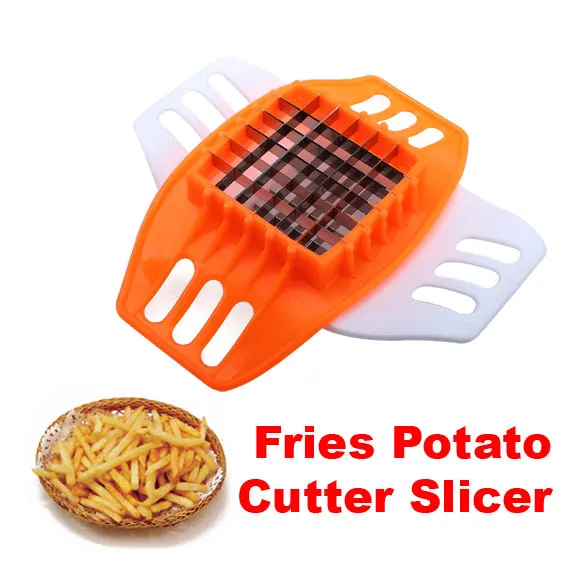 Stainless Steel Vegetable Potato Slicer Cutter Potato Cutting Fries Tool Fruit and Vegetable Tools Kitchen Accessories
Stainless Steel Vegetable Potato Slicer Cutter Potato Cutting Fries Tool Fruit and Vegetable Tools Kitchen Accessories