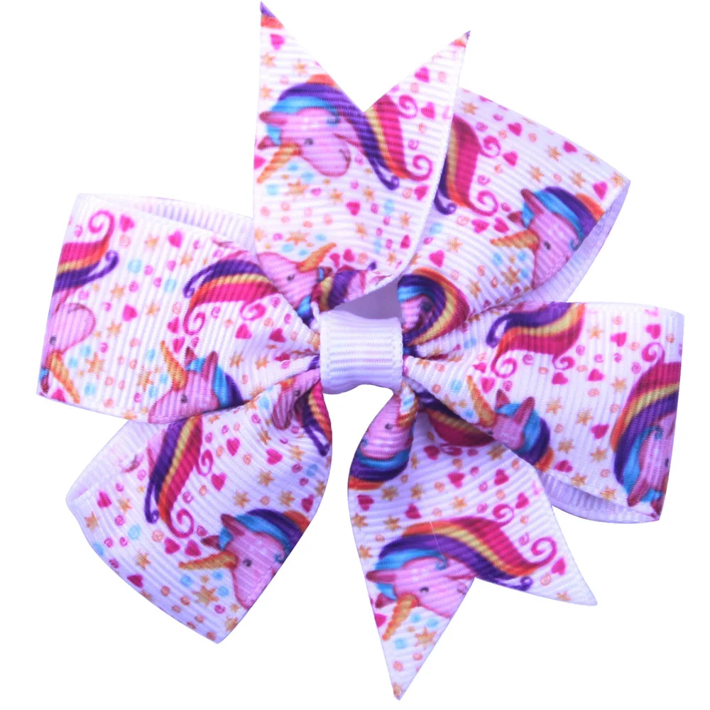 120pcs/lot Kids Unicorn Print Grosgrain Hair Bows Clips Girls Mini Ribbon Bows Hairpin Multicolor Bows Hair Accessories
120pcs/lot Kids Unicorn Print Grosgrain Hair Bows Clips Girls Mini Ribbon Bows Hairpin Multicolor Bows Hair Accessories