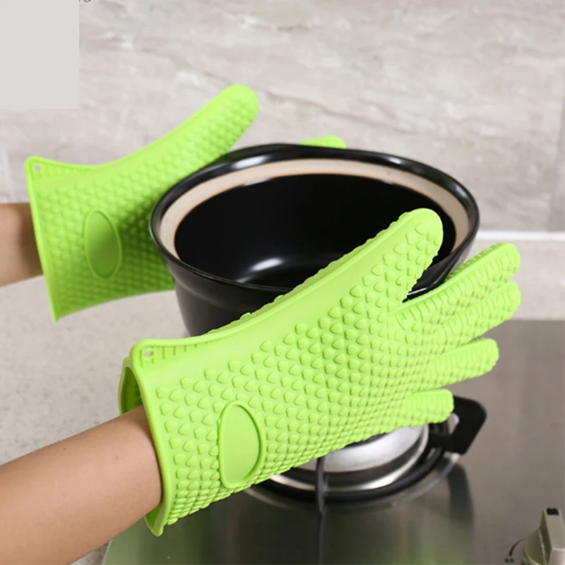 1 pair silicone kitchen oven glove for cooking, baking, bbq, grilling, heat resistant oven mitts
1 pair silicone kitchen oven glove for cooking, baking, bbq, grilling, heat resistant oven mitts