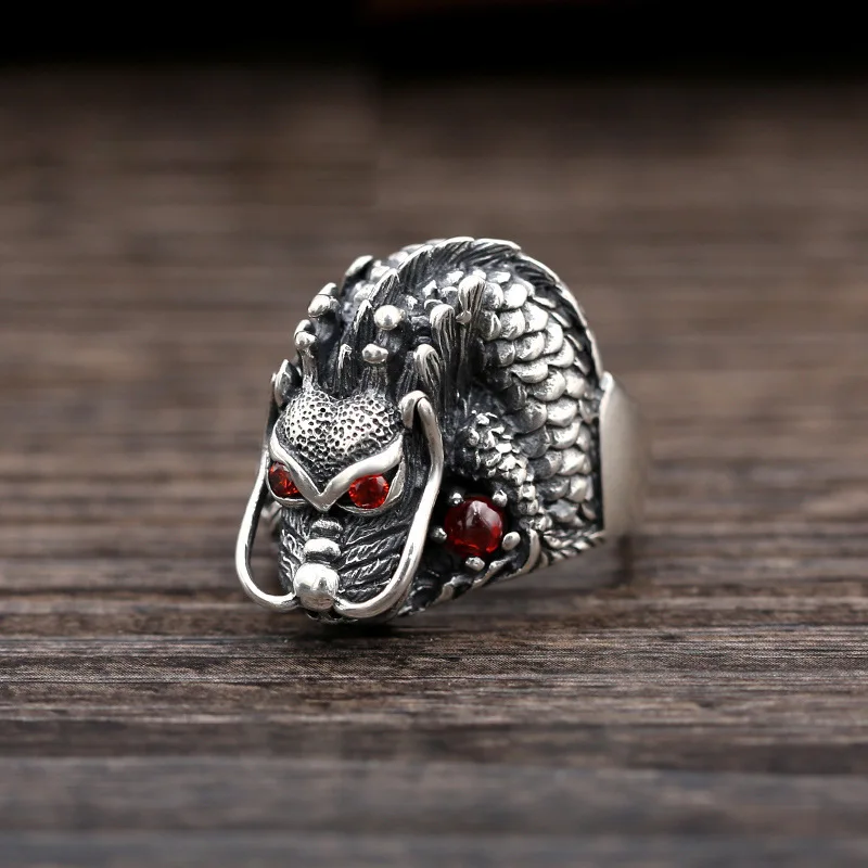100%925 sterling silver jewelry personality faucet zircon ring Thai silver vintage fashion man's ring
100%925 sterling silver jewelry personality faucet zircon ring Thai silver vintage fashion man's ring