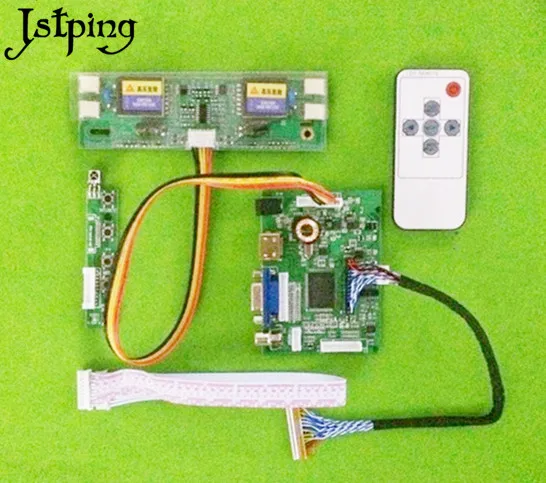 Jstping 19 дюймов M190PW01 V0 панель DIY ЖК дисплей монитор драйвер плата контроллера HDMI VGA AV