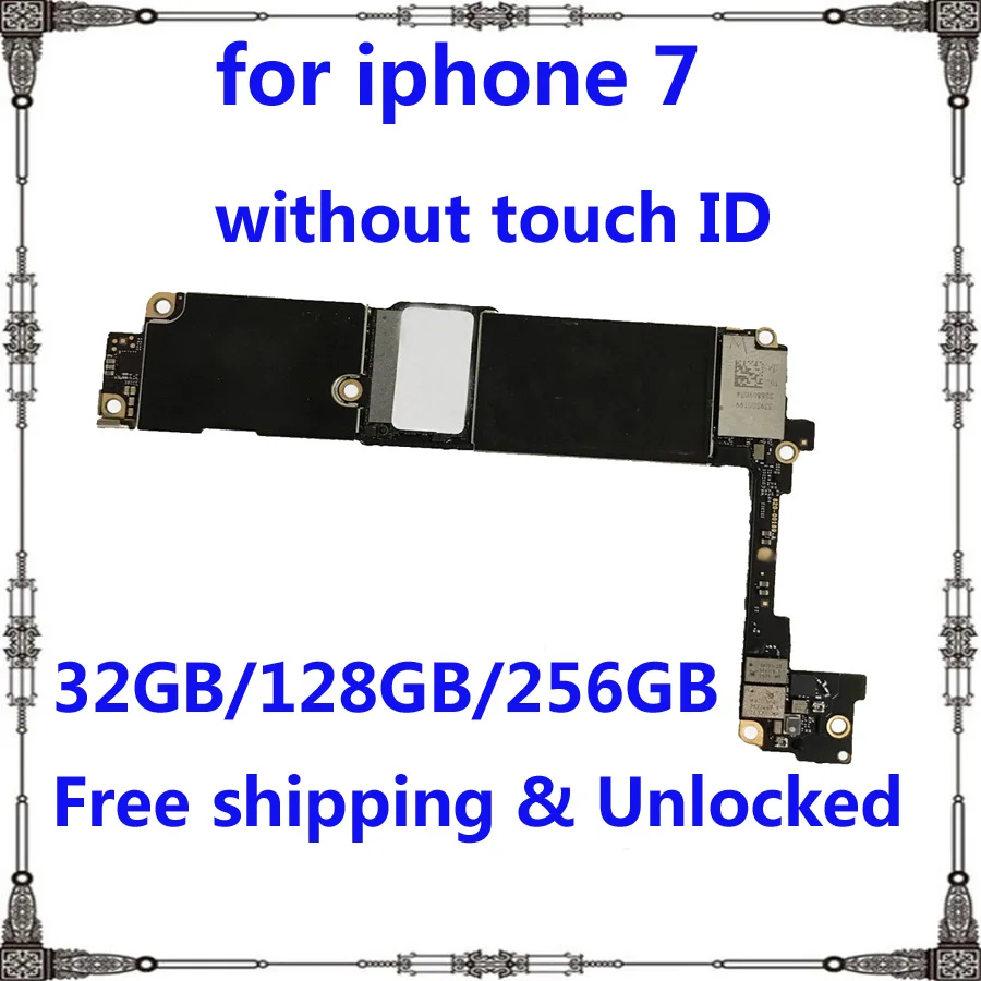 without touch ID motherboard for iphone 7 free iCloud mainboard Original IOS system for iphone 7 logic board 32GB 128GB 256GB
without touch ID motherboard for iphone 7 free iCloud mainboard Original IOS system for iphone 7 logic board 32GB 128GB 256GB