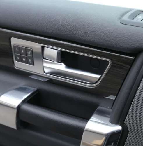 For Land Rover Discovery 4 LR4 Interior Door Handle Panel Cover Trim ABS Black Wood Grain Newest 4pcs/set
For Land Rover Discovery 4 LR4 Interior Door Handle Panel Cover Trim ABS Black Wood Grain Newest 4pcs/set