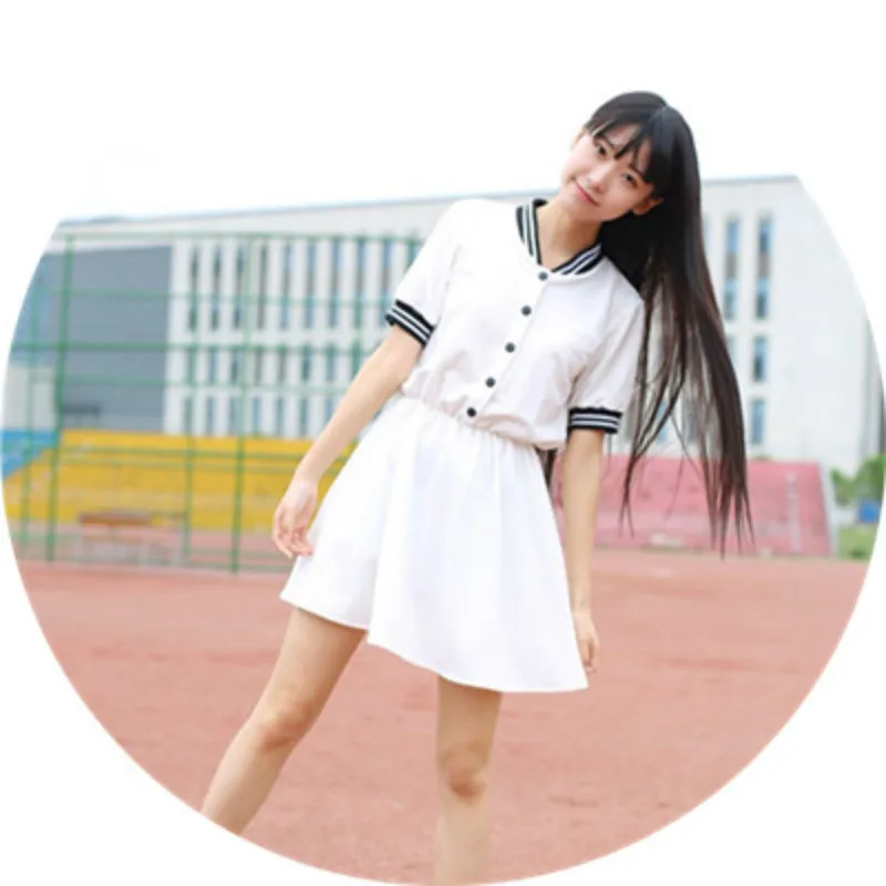 Summer JK uniform short-sleeved dress sailor suit fishtail skirt sweet fresh campus wind school wind uniforms
Summer JK uniform short-sleeved dress sailor suit fishtail skirt sweet fresh campus wind school wind uniforms