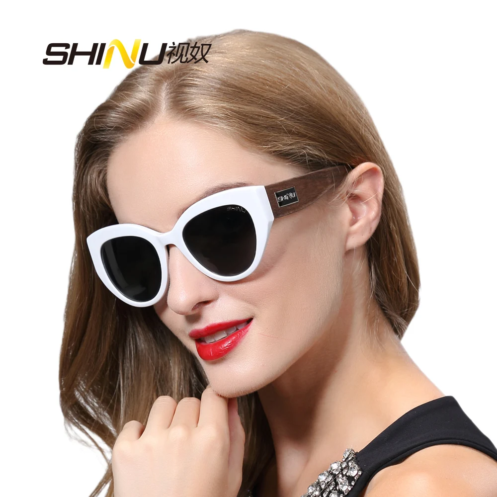 SHINU brand acetate frame with wood foots sunglasses polarized fashion summer eyewear women shade oculos de sol feminino SH121
SHINU brand acetate frame with wood foots sunglasses polarized fashion summer eyewear women shade oculos de sol feminino SH121