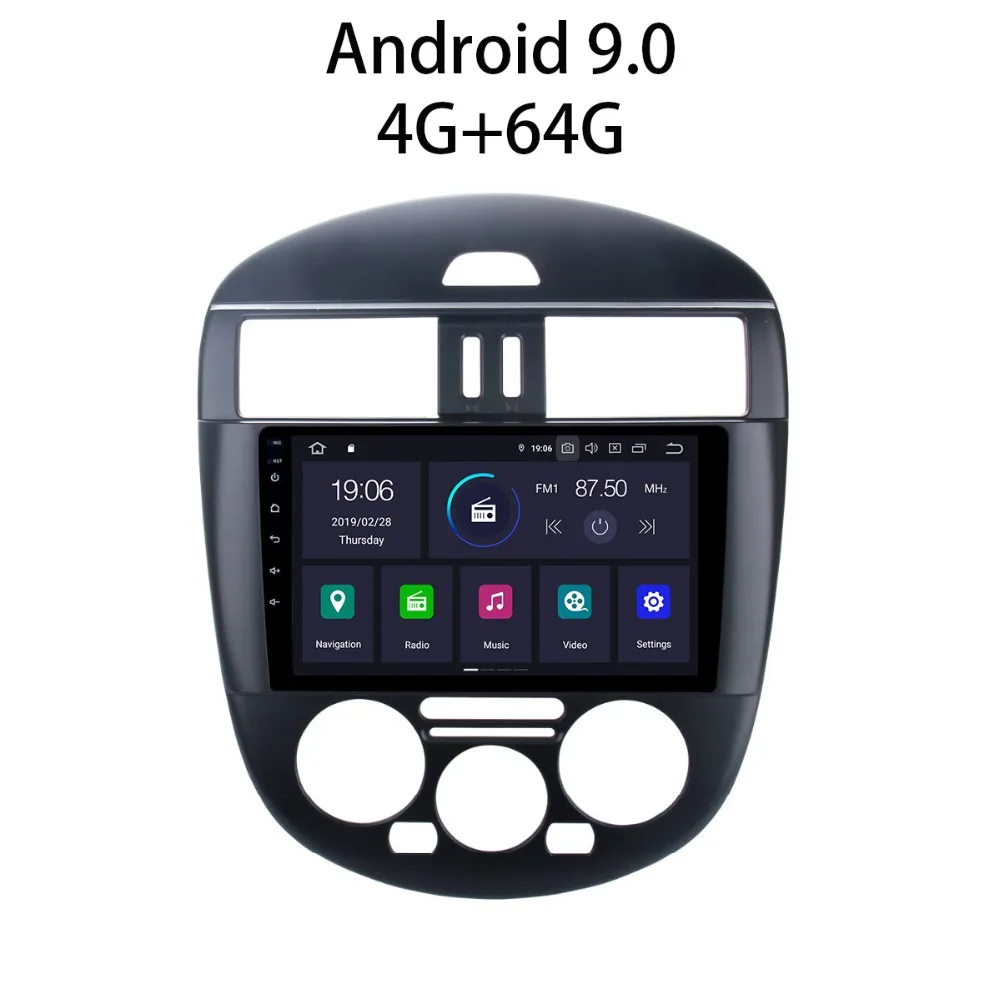JSTMAX 9" Android 9.0 4GB+64GB Car GPS Radio Player for Nissan Tiida 2010 2011 2012 2013 2014 Manual AC Multimedia player DAB
JSTMAX 9" Android 9.0 4GB+64GB Car GPS Radio Player for Nissan Tiida 2010 2011 2012 2013 2014 Manual AC Multimedia player DAB