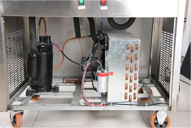 freight free CECertification fried ice cream machine,fried ice machine, single square pan ice pan machine ice cream machine
freight free CECertification fried ice cream machine,fried ice machine, single square pan ice pan machine ice cream machine