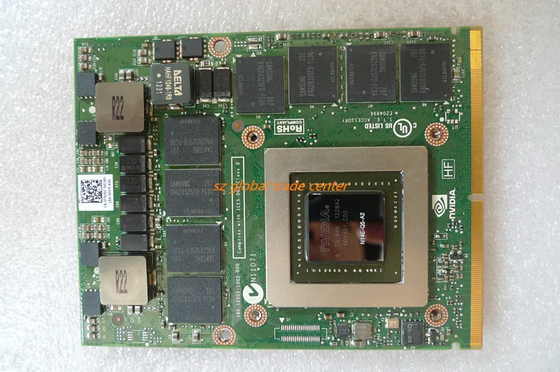 Original K5000M Graphics card For M6700 Laptop T9V0C 0T9V0C N14E-Q5-A2 4G GDDR5 VGA MXM 3.0 256Bit Video card full tested
Original K5000M Graphics card For M6700 Laptop T9V0C 0T9V0C N14E-Q5-A2 4G GDDR5 VGA MXM 3.0 256Bit Video card full tested