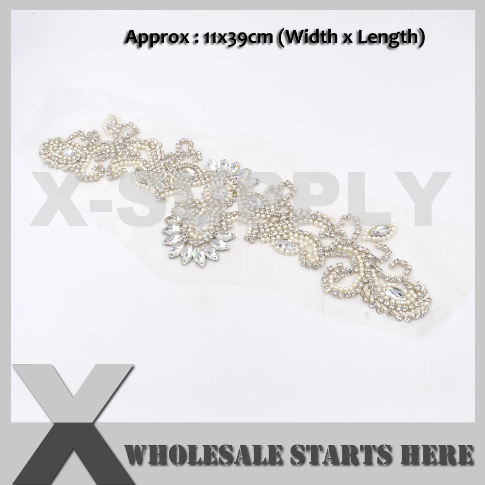 LONG Heat Transfer Rhinestone Applique Patch For Clothes Hair Piece Sash Belt Bag
LONG Heat Transfer Rhinestone Applique Patch For Clothes Hair Piece Sash Belt Bag