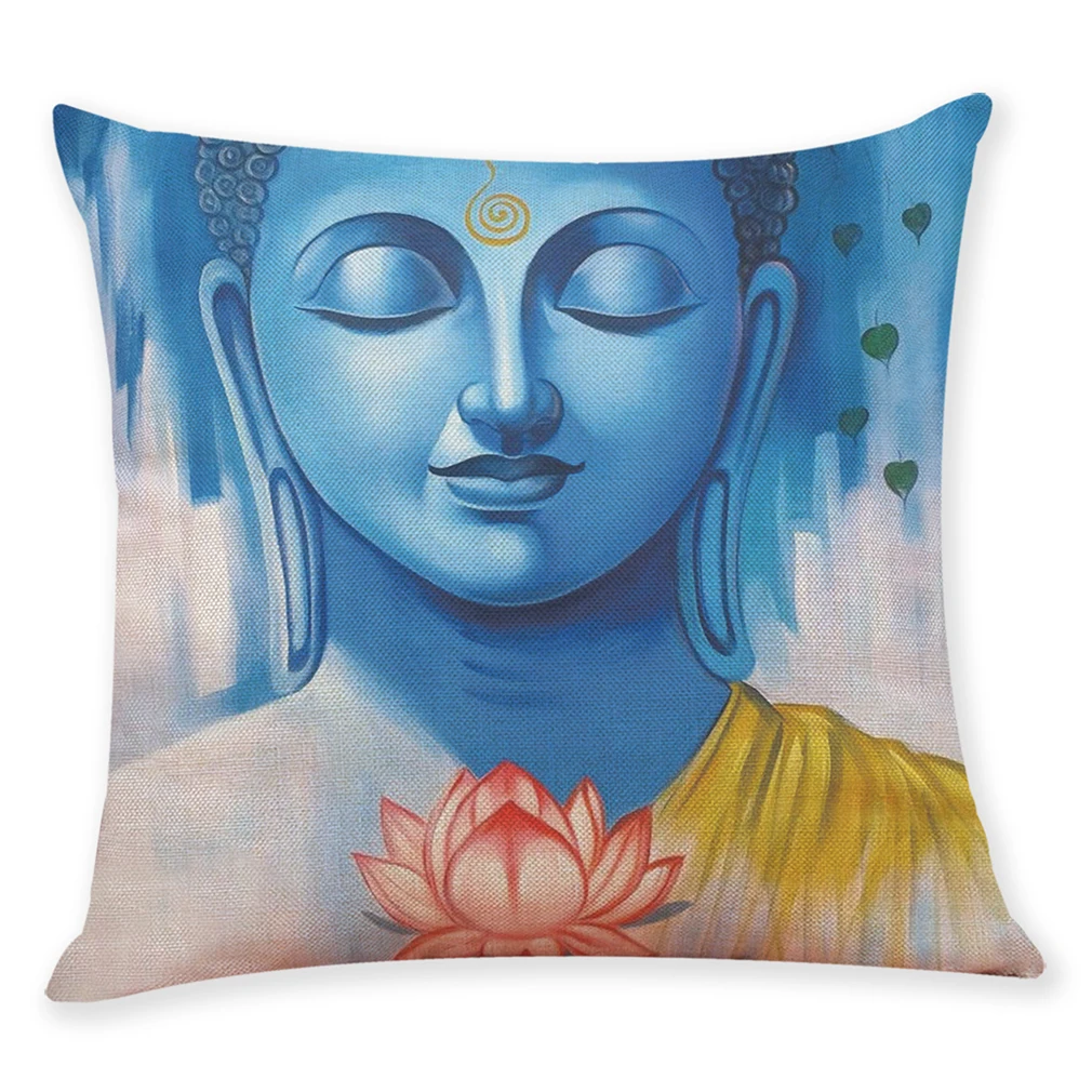 Cushion Cover Gift Buddha Series Single-sided printed linen 45x45cm Sofa Car Home Decorative Throw Pillow Case Cojines F2
Cushion Cover Gift Buddha Series Single-sided printed linen 45x45cm Sofa Car Home Decorative Throw Pillow Case Cojines F2