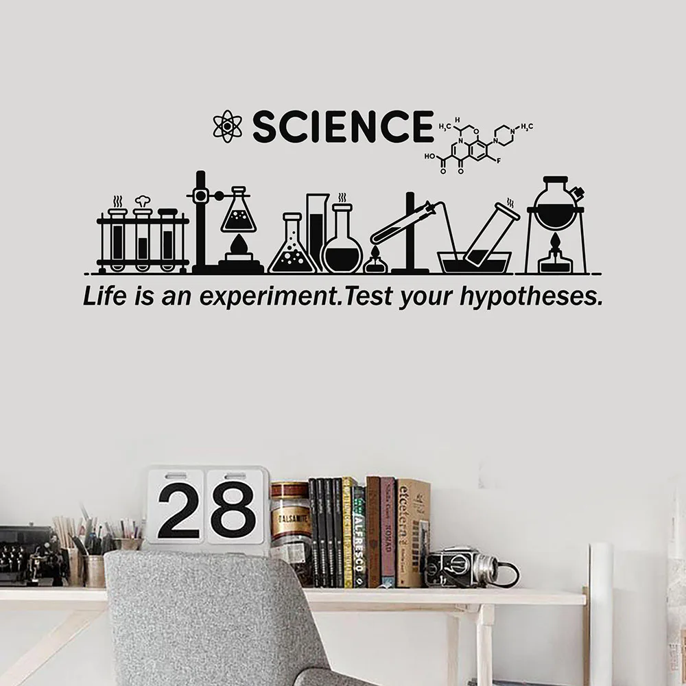 Free shipping Science Inspire Chemical vinyl wall decal home decor Lab School Classroom art mural removable wall stickers
Free shipping Science Inspire Chemical vinyl wall decal home decor Lab School Classroom art mural removable wall stickers