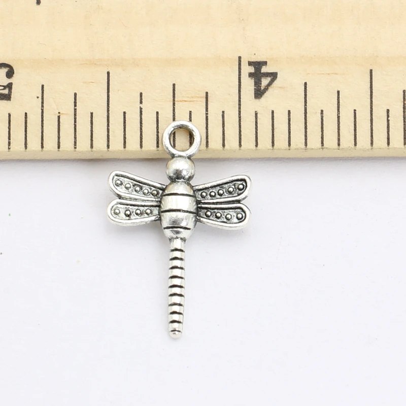 JAKONGO 20pcs Antique Silver Plated Insect Dragonfly Charms Beads Pendants for Jewelry Making DIY Handmade 21x14mm
JAKONGO 20pcs Antique Silver Plated Insect Dragonfly Charms Beads Pendants for Jewelry Making DIY Handmade 21x14mm