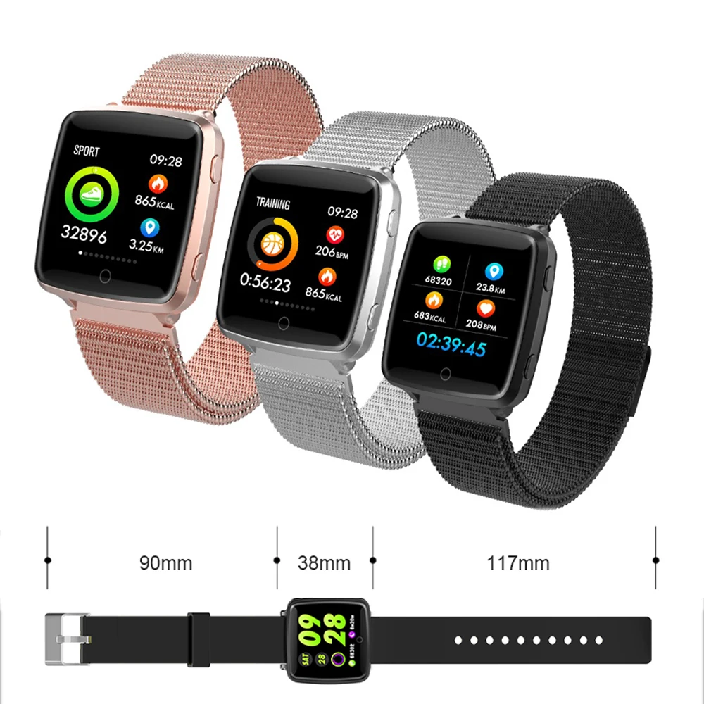 BL89 Waterproo Smart Wristband Sport Fitness Tracker Heart Rate Blood Pressure Oxygen Monitor Sleep Monitoring Analysis Bracelet
BL89 Waterproo Smart Wristband Sport Fitness Tracker Heart Rate Blood Pressure Oxygen Monitor Sleep Monitoring Analysis Bracelet