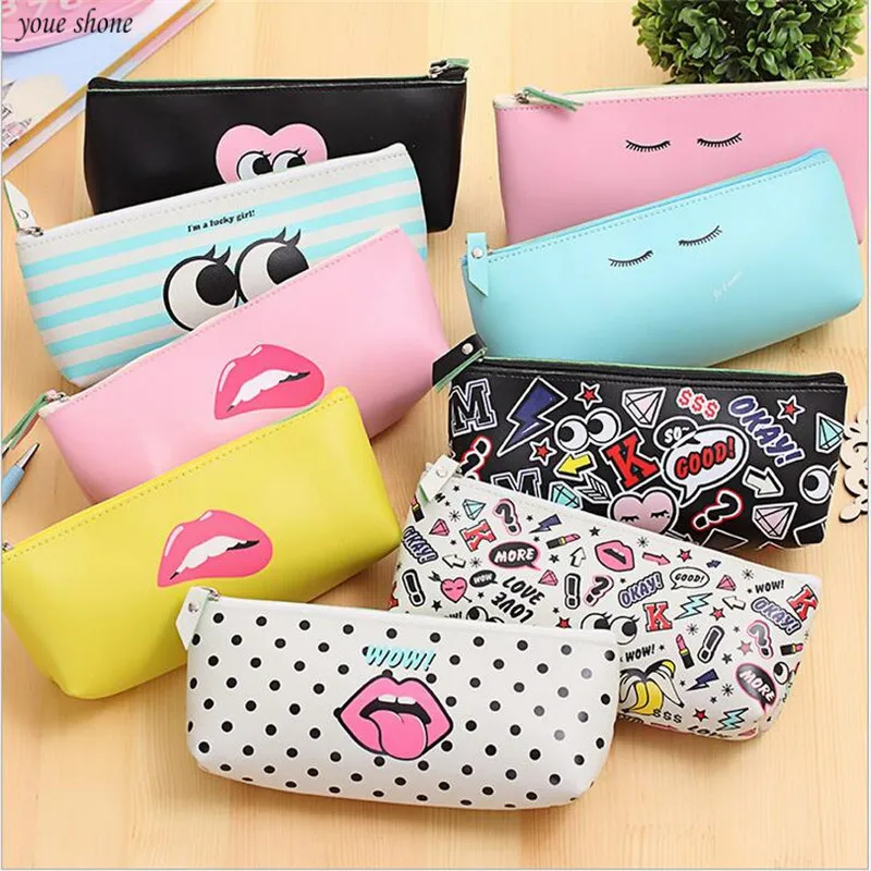 1Pcs/lot Hot Cute Modern Girl PU Waterproof Pencil Case Bag Organizer Bag School Office Supply Penalty Chancery
1Pcs/lot Hot Cute Modern Girl PU Waterproof Pencil Case Bag Organizer Bag School Office Supply Penalty Chancery