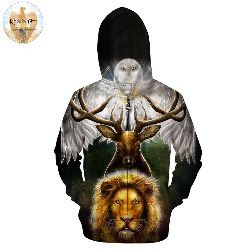 Leaders of the Earth by KhaliaArt Animal 3D Printed Zipper Hoodies Men Unisex Sweatshirts Brand Hoodie Lion Hot Sale Pullover Tr
Leaders of the Earth by KhaliaArt Animal 3D Printed Zipper Hoodies Men Unisex Sweatshirts Brand Hoodie Lion Hot Sale Pullover Tr