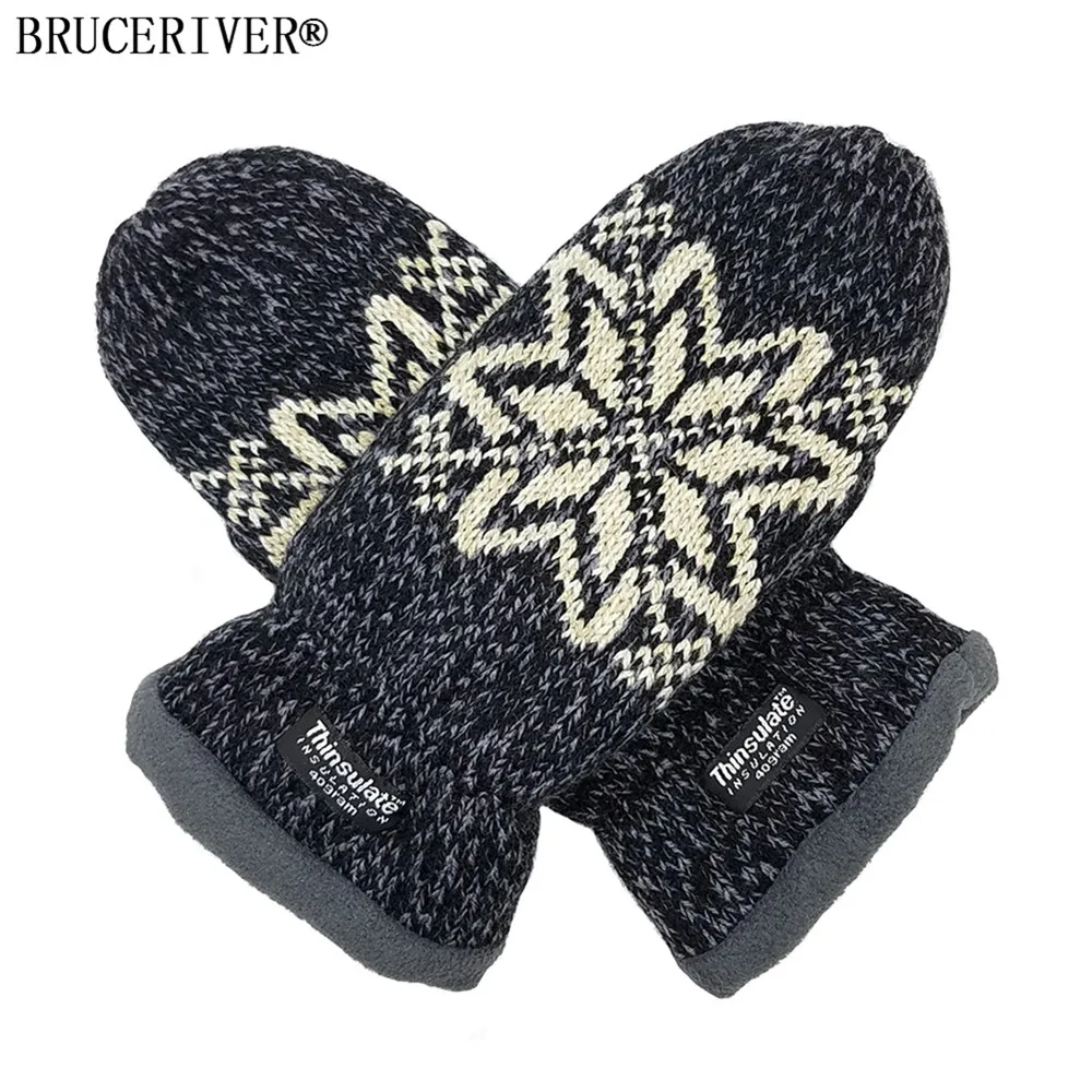 Женские вязаные варежки-снежинки Bruceriver с теплой флисовой подкладкой Thinsulate
Женские вязаные варежки-снежинки Bruceriver с теплой флисовой подкладкой Thinsulate