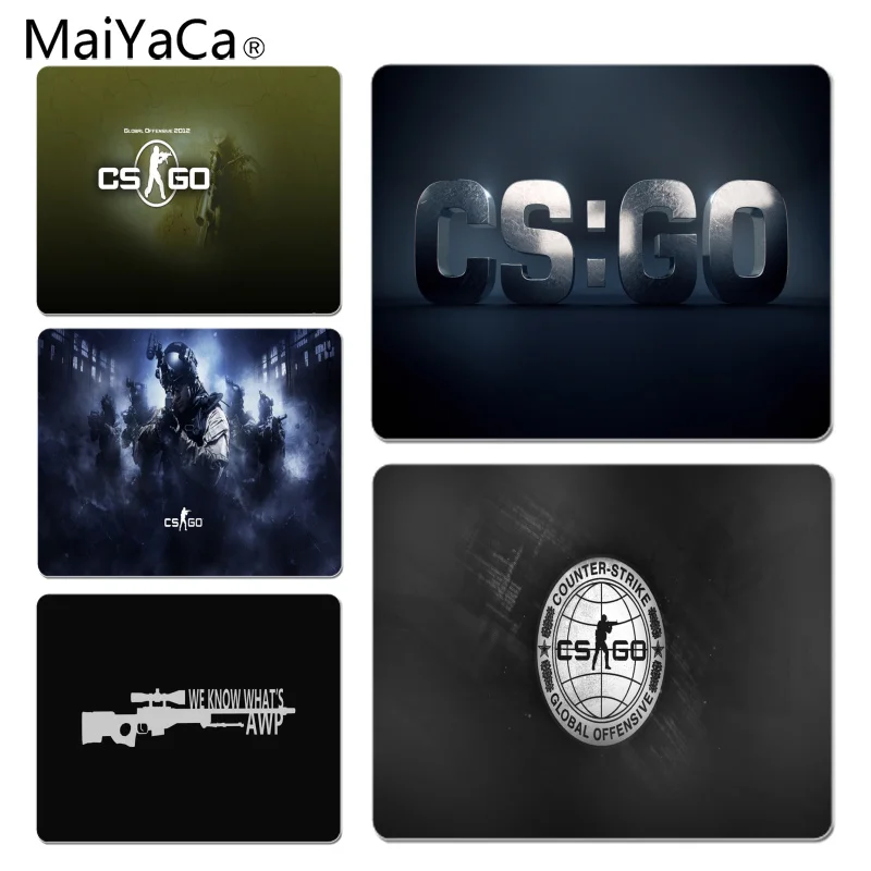 MaiYaCa Забавный CS GO логотип Противоскользящий прочный силиконовый компьютер размер для 180x220x2 мм и 250x290x2 мм маленький коврик для мыши
MaiYaCa Забавный CS GO логотип Противоскользящий прочный силиконовый компьютер размер для 180x220x2 мм и 250x290x2 мм маленький коврик для мыши