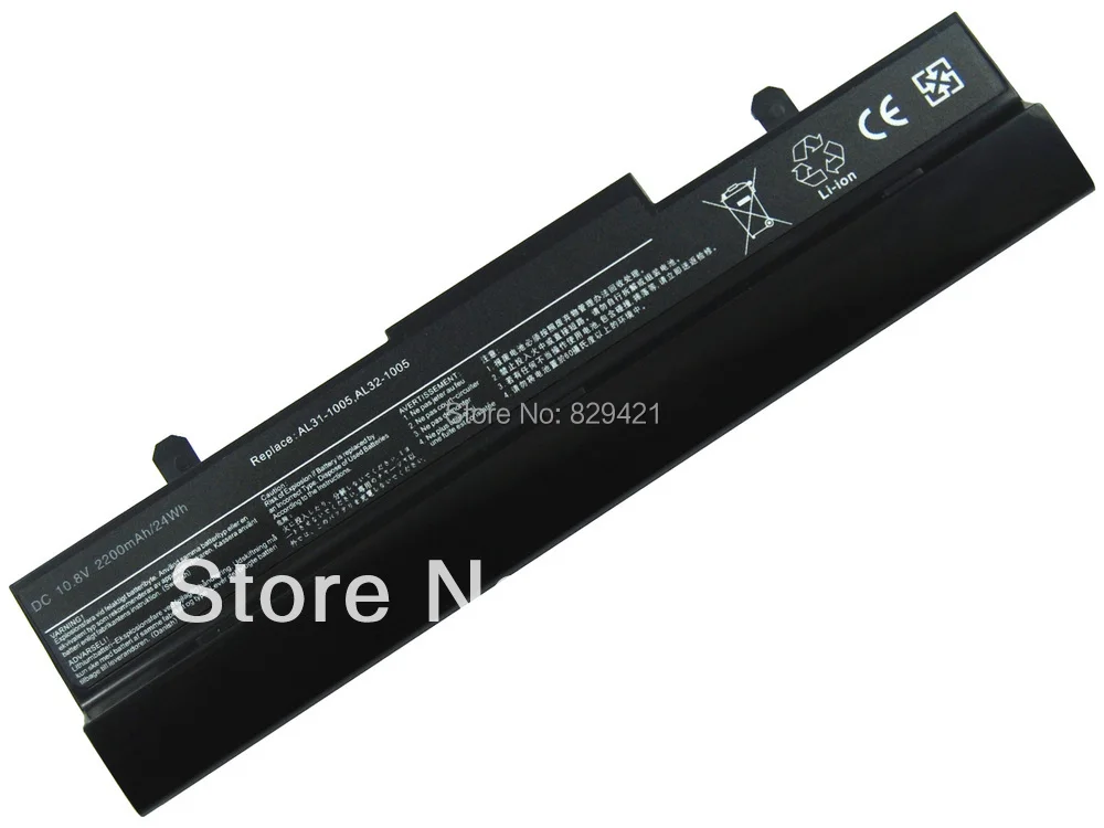 High Quality Laptop/Notebook Battery Replace for Acer Eee PC 1001HA 1005 1101HA AL31-1005 PL32-1005 11.1V 4400mAh
High Quality Laptop/Notebook Battery Replace for Acer Eee PC 1001HA 1005 1101HA AL31-1005 PL32-1005 11.1V 4400mAh