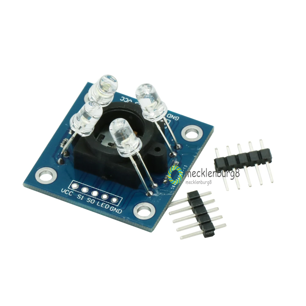 Фото Детекторный модуль TCS230 TCS3200 датчик распознавания цвета для Arduino BEST|Запасные